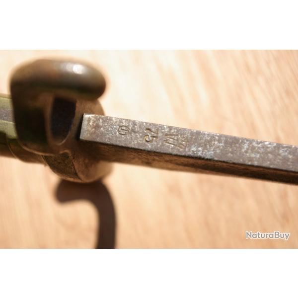 Ba�onnette mod�le 71 pour fusil mauser