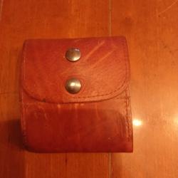 &Eacute;tui pochette cuir 10 balles pour cal 9.3 ou300W ...ect