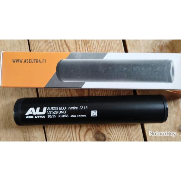 MODERATEUR DE SON ASE ECOi RIMFIRE.22LR 1/2-20" UNF NOIR