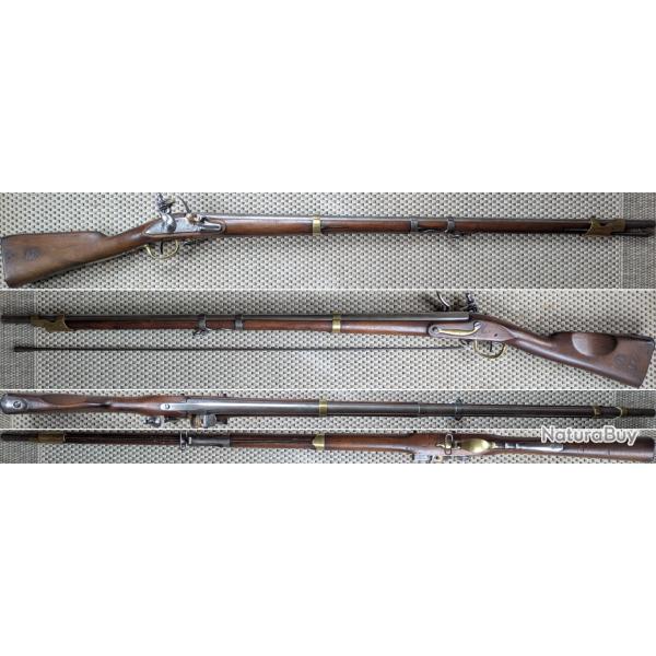 Fusil Silex Lisse France An IX Dragon (Mre Imple St �tienne - 1815)