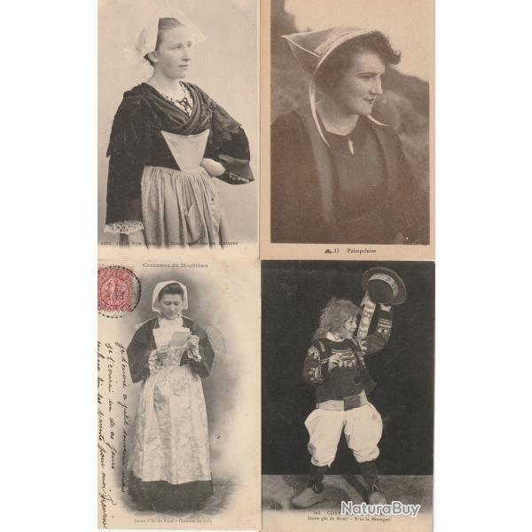 Lot de cartes postales :Bretagne