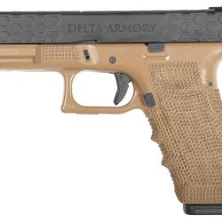 Pistolet Airsoft Delta Armory P03 GBB Green Gas - TAN