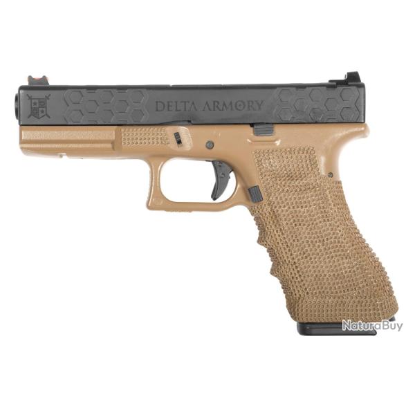 Pistolet Airsoft Delta Armory P03 GBB Green Gas - TAN