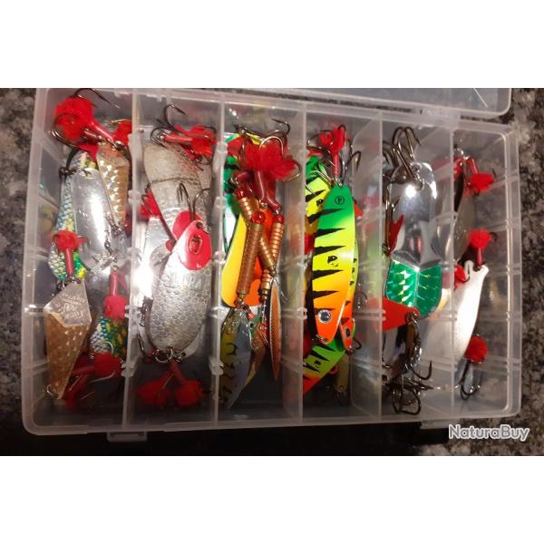 Cuillers pour Gros Brochets et Silures_Sans prix de r�serve