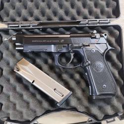 Pistolet BERETTA M9A1 - Cal. 9x19 - Mallette et second chargeur (Occasion)