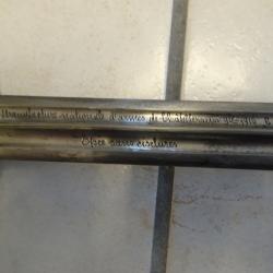 BELLE &Eacute;P&Eacute;E OFFICIERS Mle 1872 SANS CISELURES , 1915 , MILL&Eacute;SIME SUIVI DE LA LETTRE " E "  + FOURREAU