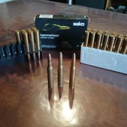 lot de 28 balle sako, sellier bellot et rws /150 grain