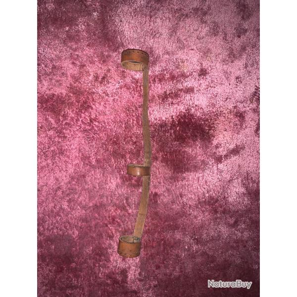 Bonnettes cuir lunette Anglaise. Sniper .