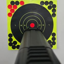 Double Guidon Fibre Optique Vert Fluo pour Umarex T4E HDS 68 & TS 68 HDS68 &TS68