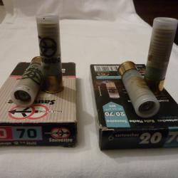 BALLES FLECHES SAUVESTRE  CAL 20/70