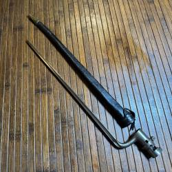 BELLE BA&Iuml;ONNETTE A DOUILLE AN lX  - 1777 DANS SON FOURREAU - R&Egrave;GLEMENTAIRE ARM&Eacute;E FRAN&Ccedil;AISE