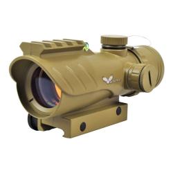 Point Rouge ACOG 30mm w/ Niveau Bulle (JS Tactical) D&eacute;sert