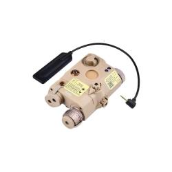 Boitier PEQ-15 w/ Lampe + Laser (WADSN) D&eacute;sert