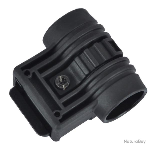 Support Lampe TDI Ajustable (Element) Noir