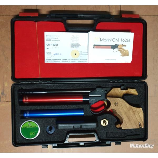 Pistolet air comprim� comp�tition 10M MORINI 162 EI