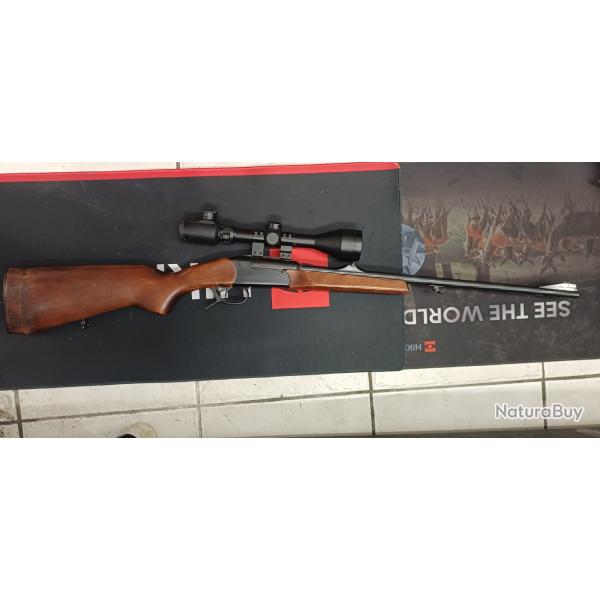 Carabine Baikal IZH18 222 remington avec lunette Lensolux 3-9x50