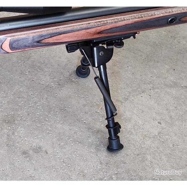 Bipied Harris Series S-LM Pivotant 9-13" fixation grenadiere