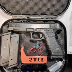 Occasion a saisir ! Vends glock 34 Gen 3, enti&egrave;rement remis &agrave; Neuf ! 2 Chargeurs et &eacute;quipements