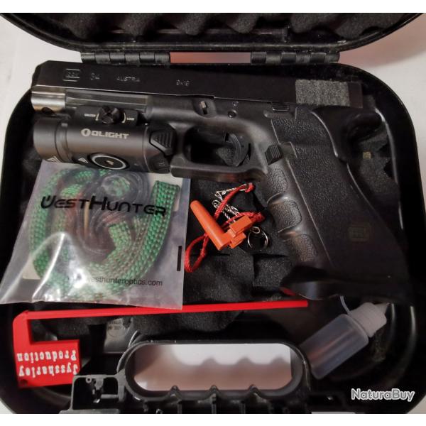 Occasion a saisir ! Vends glock 34 Gen 3, enti�rement remis � Neuf ! 2 Chargeurs et �quipements