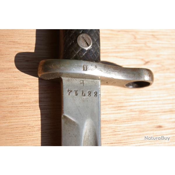 Ba�onnette espagnole mauser M1893 B