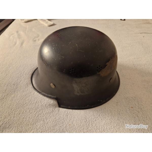 Casque de pompier allemand WW2