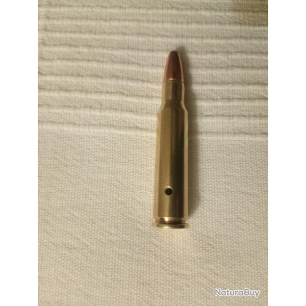 Cartouche NEUTRALIS�E de calibre 307 Winchester � balle Soft Point F.N. de 150 gr.