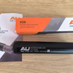 Silencieux Ase Utra Eco Rimfire 22 LR, filetage 1/2X20 UNF