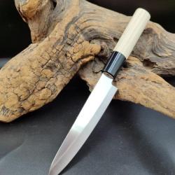 COUTEAU DE CUISINE JAPONAIS SEKIRYU LAME 12CM BOIS MADE IN JAPAN