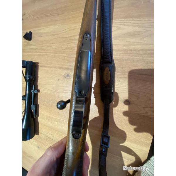 Mauser 98k 7x64 avec lunette tir d �t� montage pivotant EAW