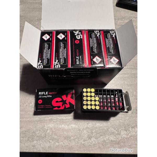Munition 22LR SK Rifle match