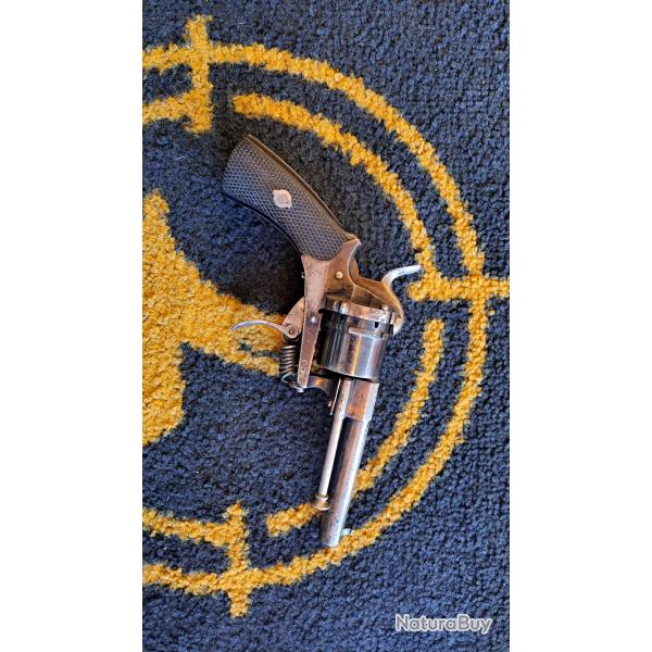 Revolver � broche type Lefaucheux - Fabrication li�geoise (ELG) - Calibre 7 mm - Cat�gorie D