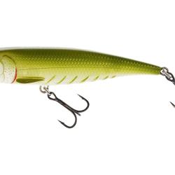 Poisson Nageur Westin Spot-on Top Walker 10cm Green Minnow