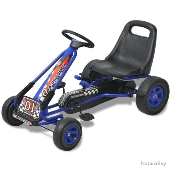 Kart � p�dale avec si�ge ajustable bleu 02_0005259