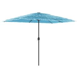 Parasol de jardin avec m&acirc;t en acier 300 x 200 x 250 cm protection contre UV avec finition robuste e