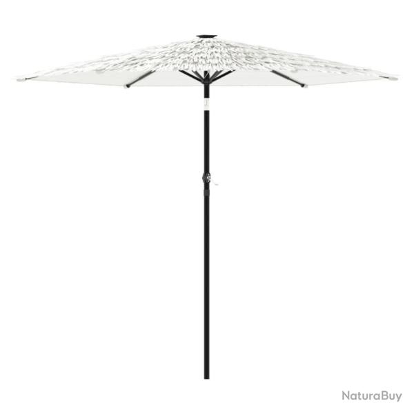 Parasol de jardin carr� avec m�t robuste 268 x 268 x 226 cm protection contre UV finition moderne e