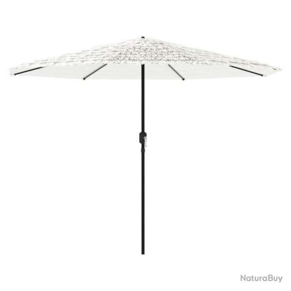 Parasol de jardin avec m�t en acier protection UV pluie 388 x 388 x 248 cm design moderne en polyes