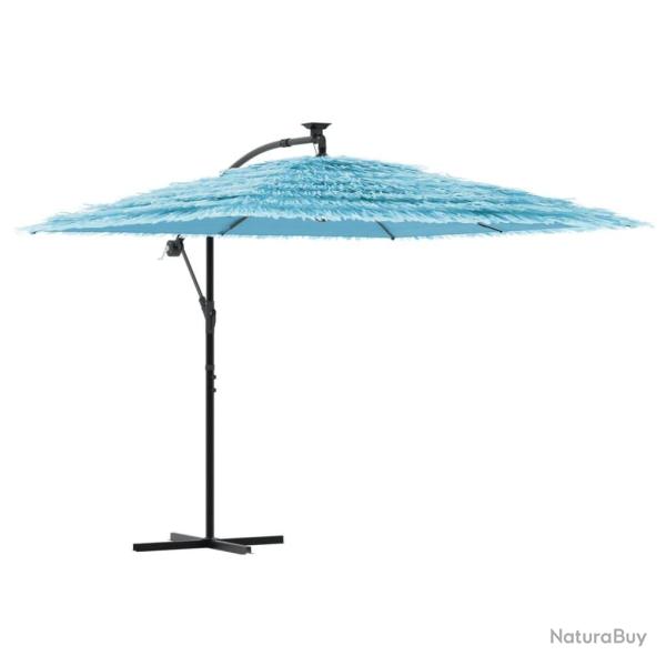Parasol de jardin en polyester 269 x 269 x 235 cm protection contre le soleil avec m�canisme � mani