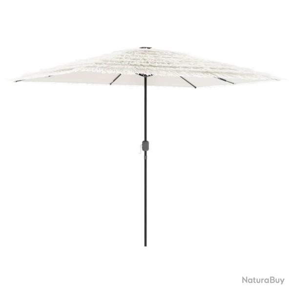 Parasol de jardin avec m�t en acier durable 300 x 200 x 250 cm protection UV pluie style �pur� en p