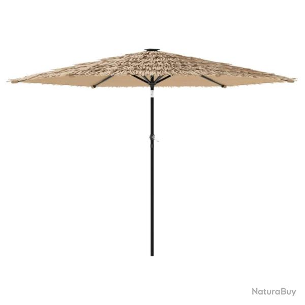 Parasol de jardin avec m�t en acier ombre et protection contre UV 288 x 288 x 225 cm en polyester m