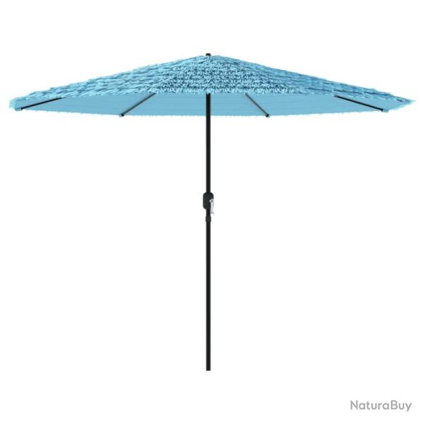 Parasol de jardin avec m�t en acier 324 x 324 x 247 cm protection contre UV pluie finition estival