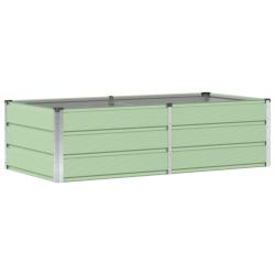 Jardini&egrave;re moderne polyvalente int&eacute;rieure ext&eacute;rieure 160 x 80 x 45 cm style industriel en acier ver