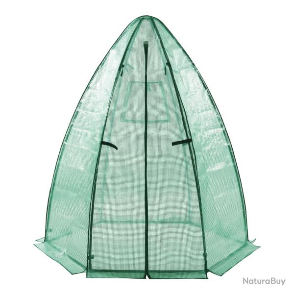 Serre de jardin 183 x 160 cm vert 03_0010544