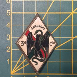 Insigne 4eme REI - 3eme Compagnie  Bataille de Camerone