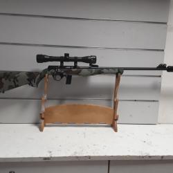 Carabine Rossi 8122 cal.22lr camo can.51cm + lunette 4x32 + silencieux