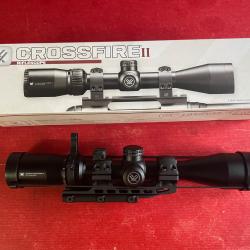Lunette Vortex Crossfire II 3-9x40 + montage Picatinny UTG cantilever avec niveau