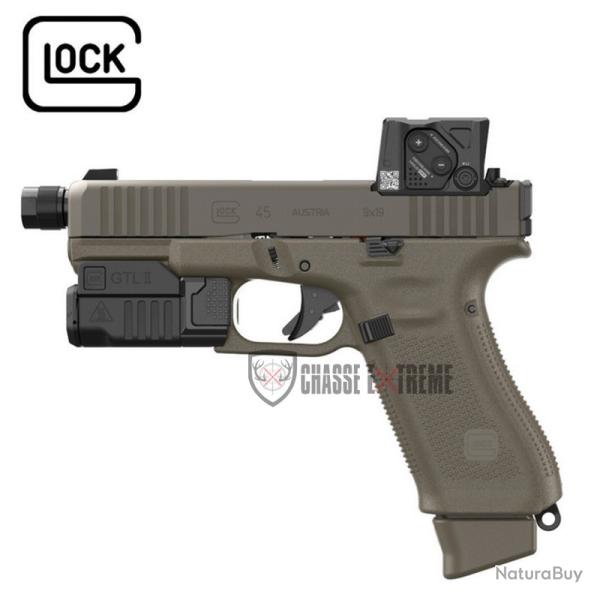 Pistolet GLOCK 45 A-Cut COA Combo Cal 9x19 Aimpoint GTLII Gen 5 FS LH Edition Hunter
