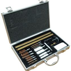 Coffret de nettoyage pour canons armes d'&eacute;paule et de poings (34 pi&egrave;ces)