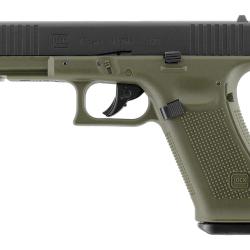 PIST GLOCK 17 GEN5 BBS 6MM CO2 2,0 J BLACK BATTLEFIELD GREEN