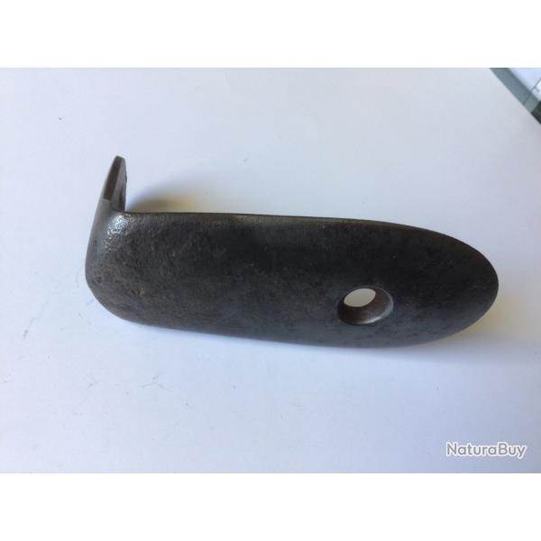 VENDU PAR LE-CUIRASSIER TALON DE CROSSE DE FUSIL A SILEX MODELE AN9 -1777-DRAGON D'ORIGINE D'EPOQUE