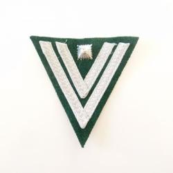 INSIGNE DE BRAS EN TISSU DE PREMIER CAPORAL-CHEF   MODELE 36